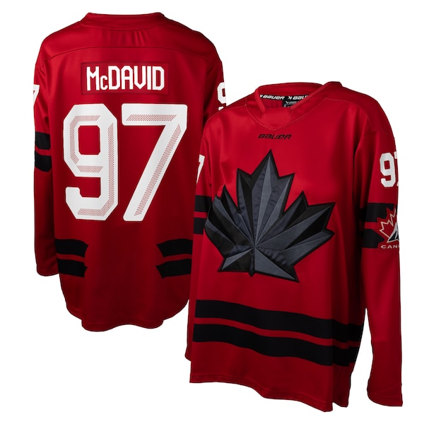 Connor McDavid Hockey Canada Women's 2026 Replica Jersey - Red