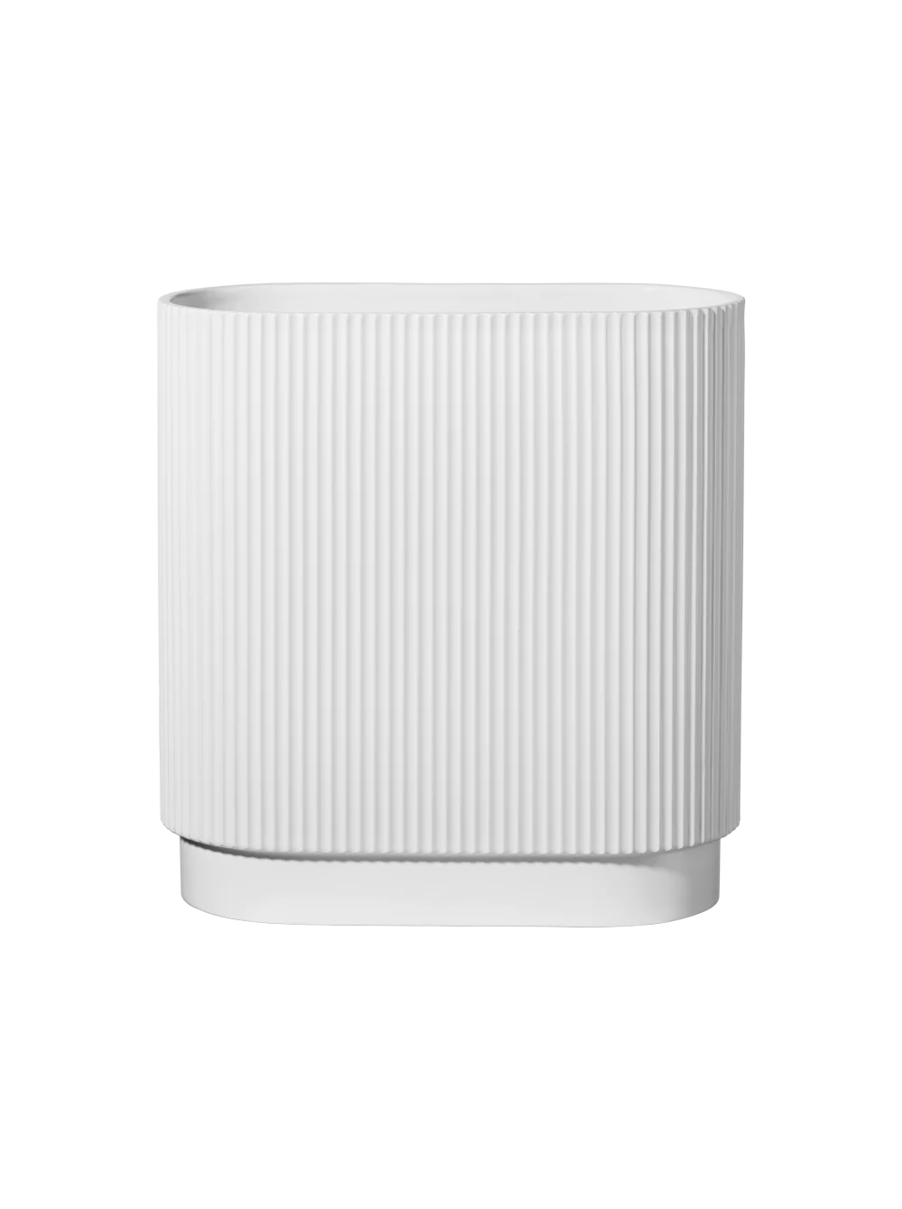 vase, weiß