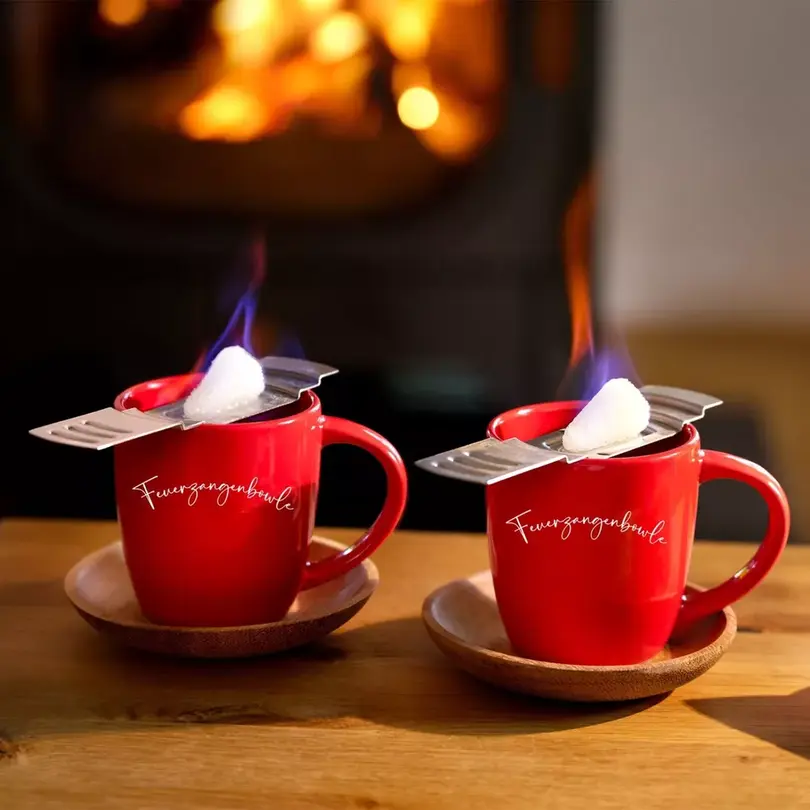 Patisseriezange 4er-Set Feuerzangenbowle