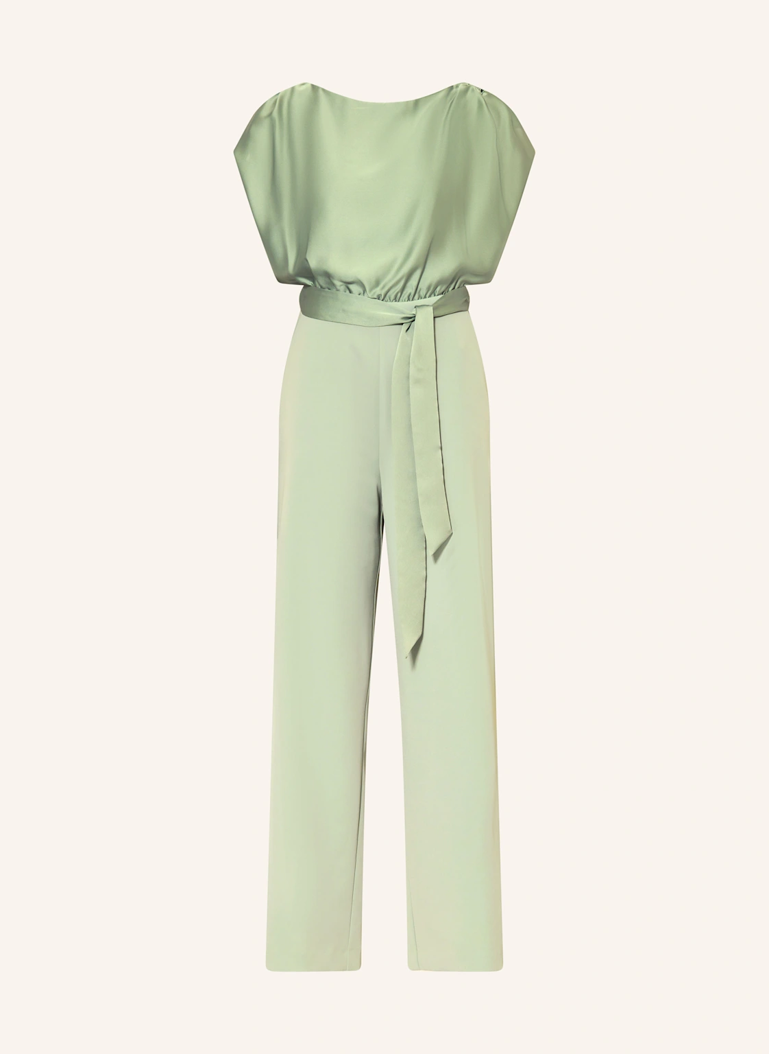 SWING Jumpsuit im Materialmix