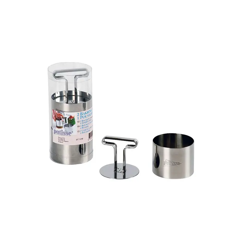 Speiseformer 2er-Set Inox