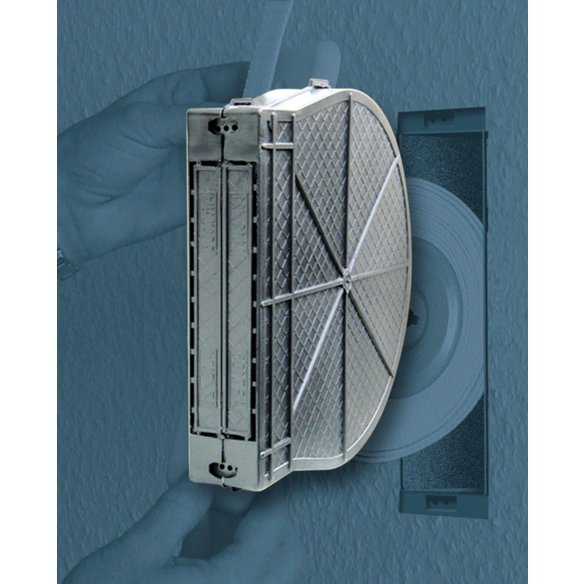 Mauerkasten »Rolladensystem MAXI«, PVC, grau, Lochabstand: 160 mm