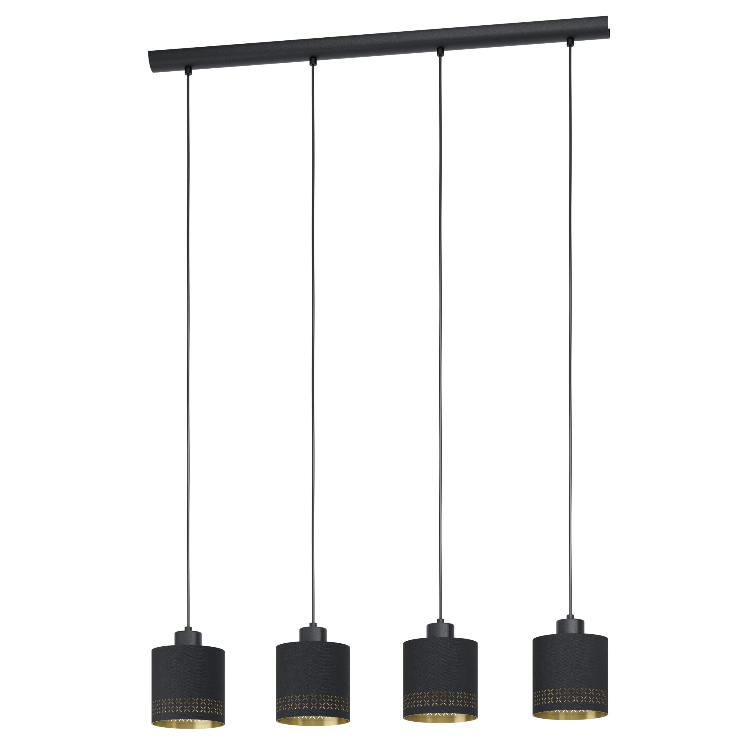 EGLO hanglamp Esteperra - e27 - 94 cm - zwart