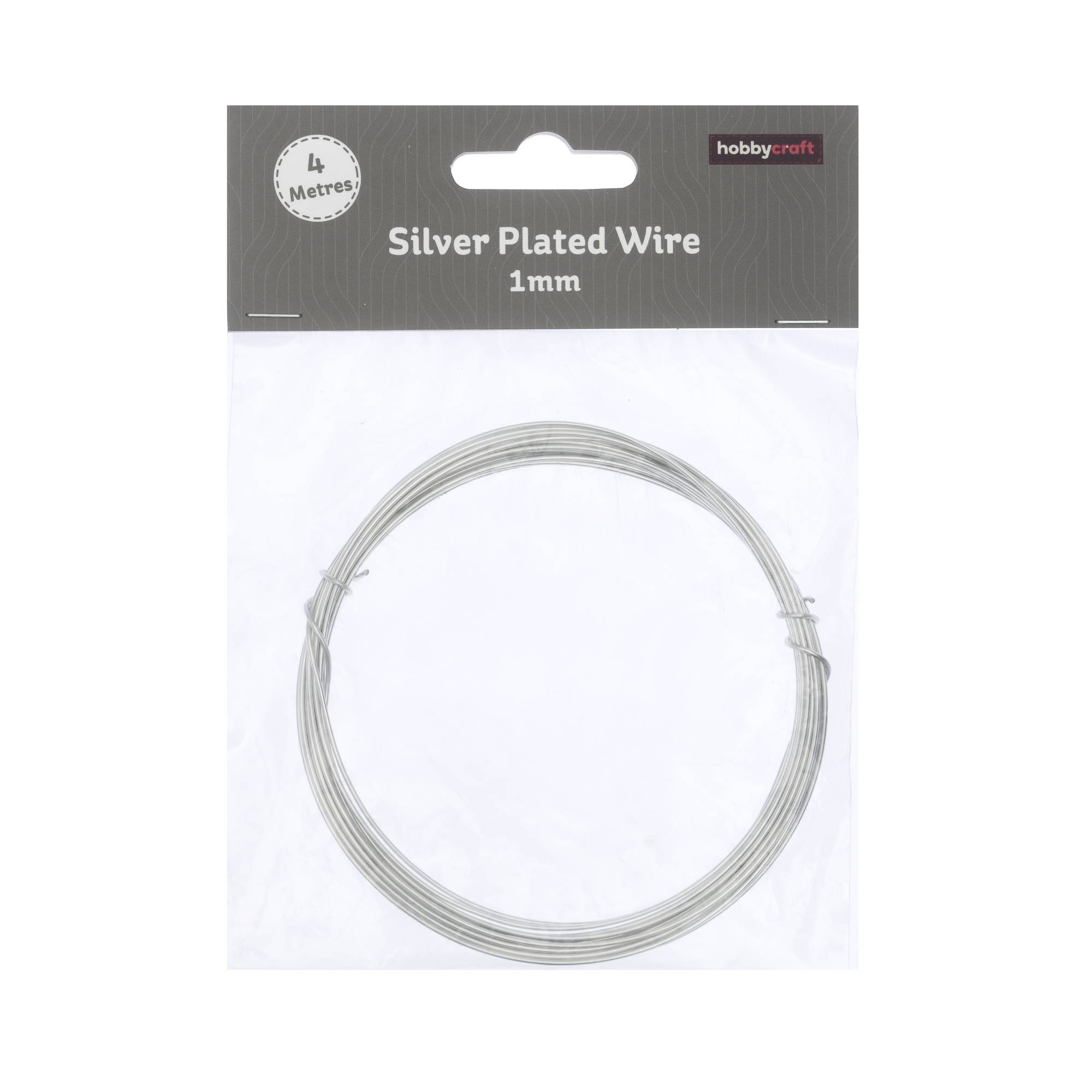 1mm Silver Plated Wire 4m