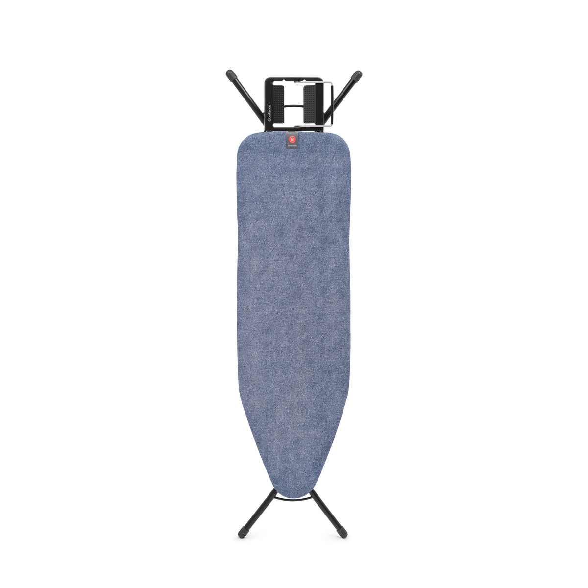 Brabantia Strijkplank B, 124x38 cm, strijkerhouder - Denim Blue