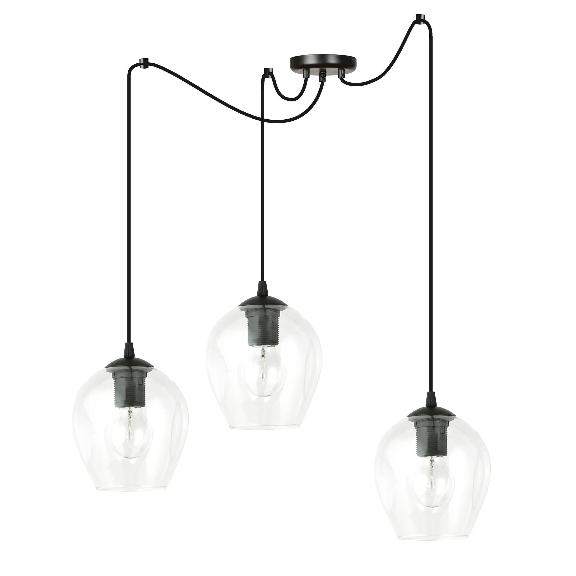 3-lichts hanglamp Stage