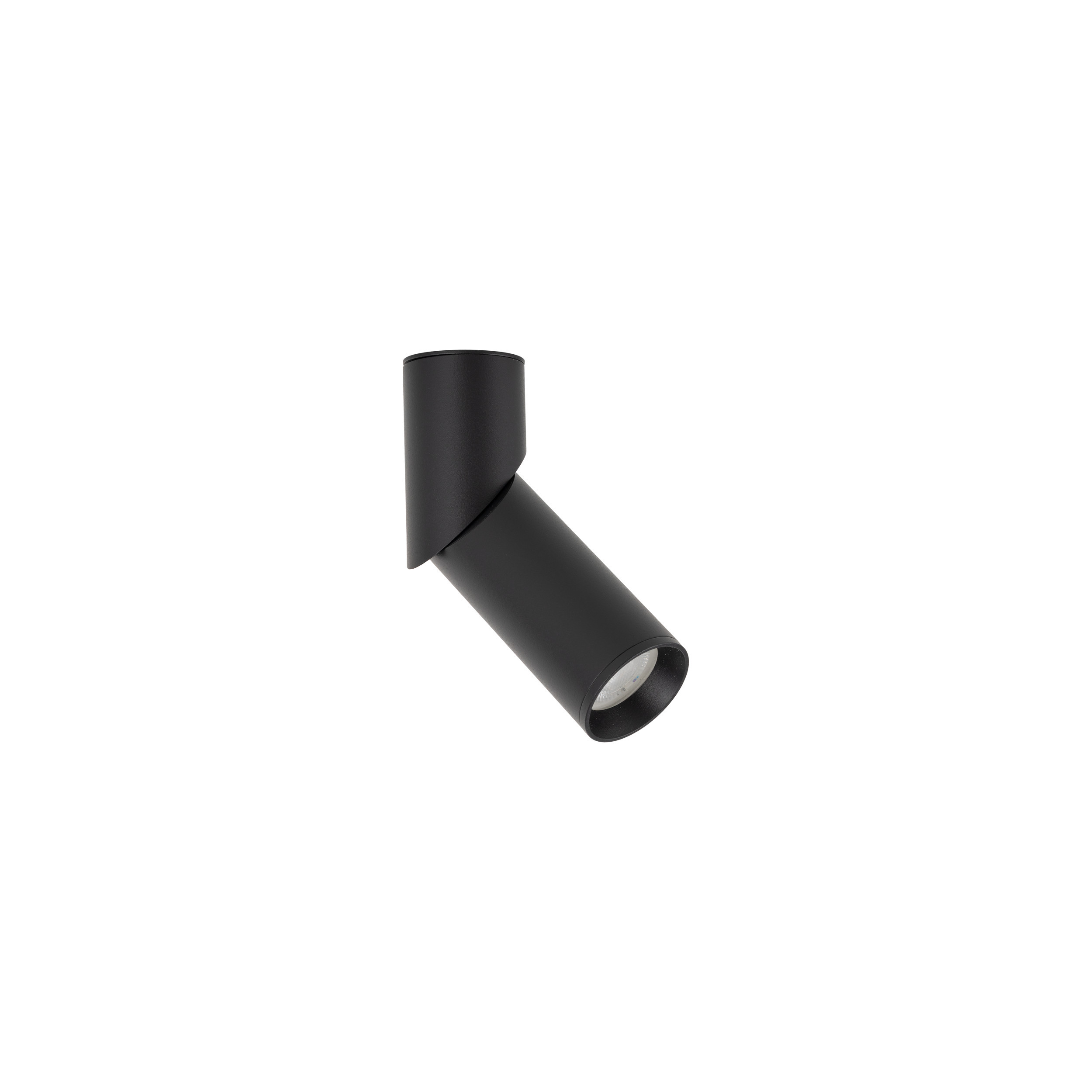 Spot Tuba Łamana Tk Lighting Elaris Czarna S Lampa Sufitowa 1X Gu10 Mini