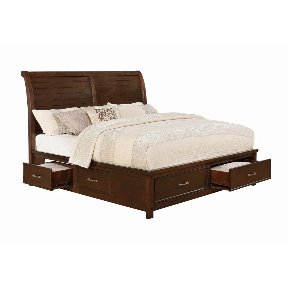 Maeve Pinot Noir 5-piece Storage Bedroom Set