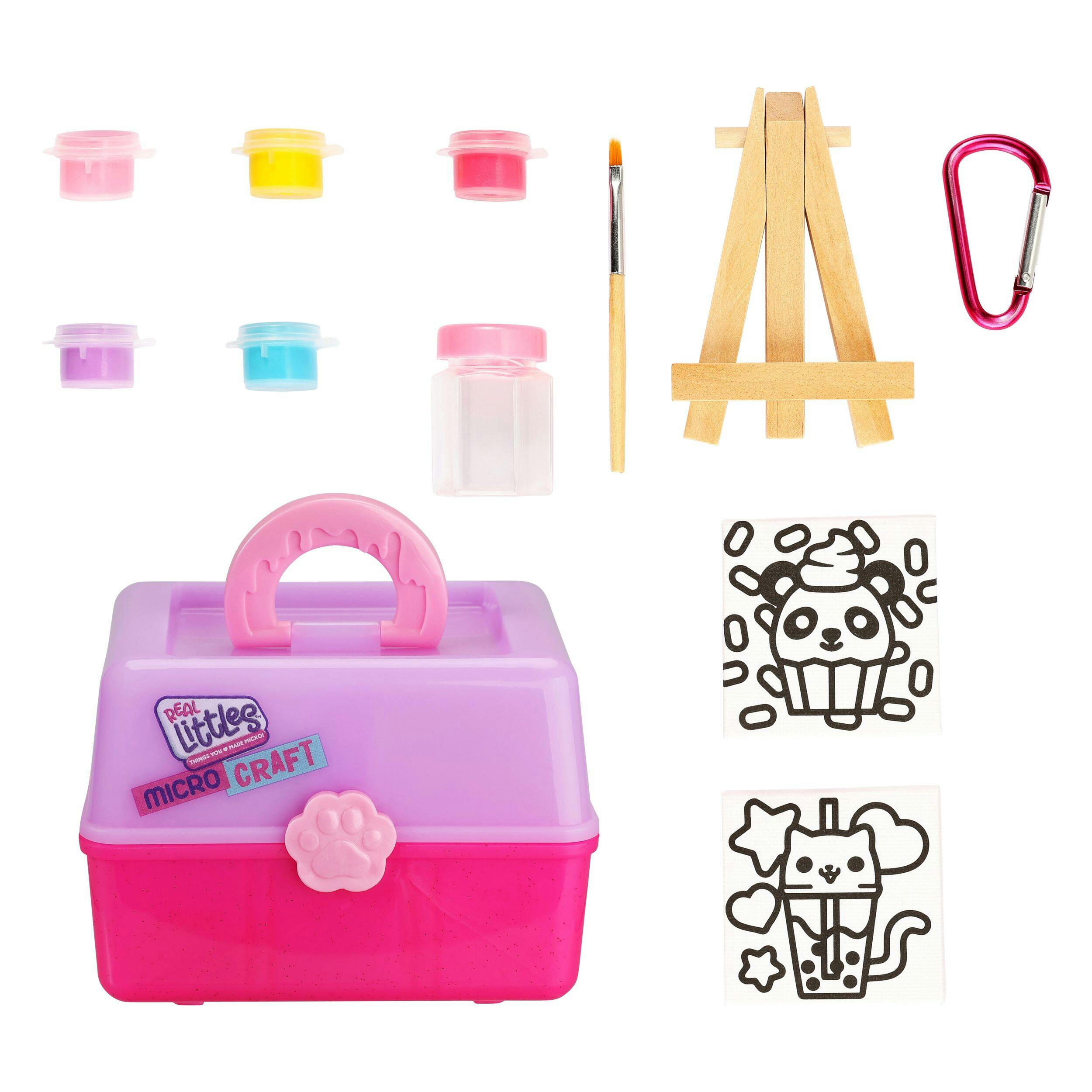 Real Littles Caboodles Micro DIY Craft Set, Assorted Styles, Ages 6+