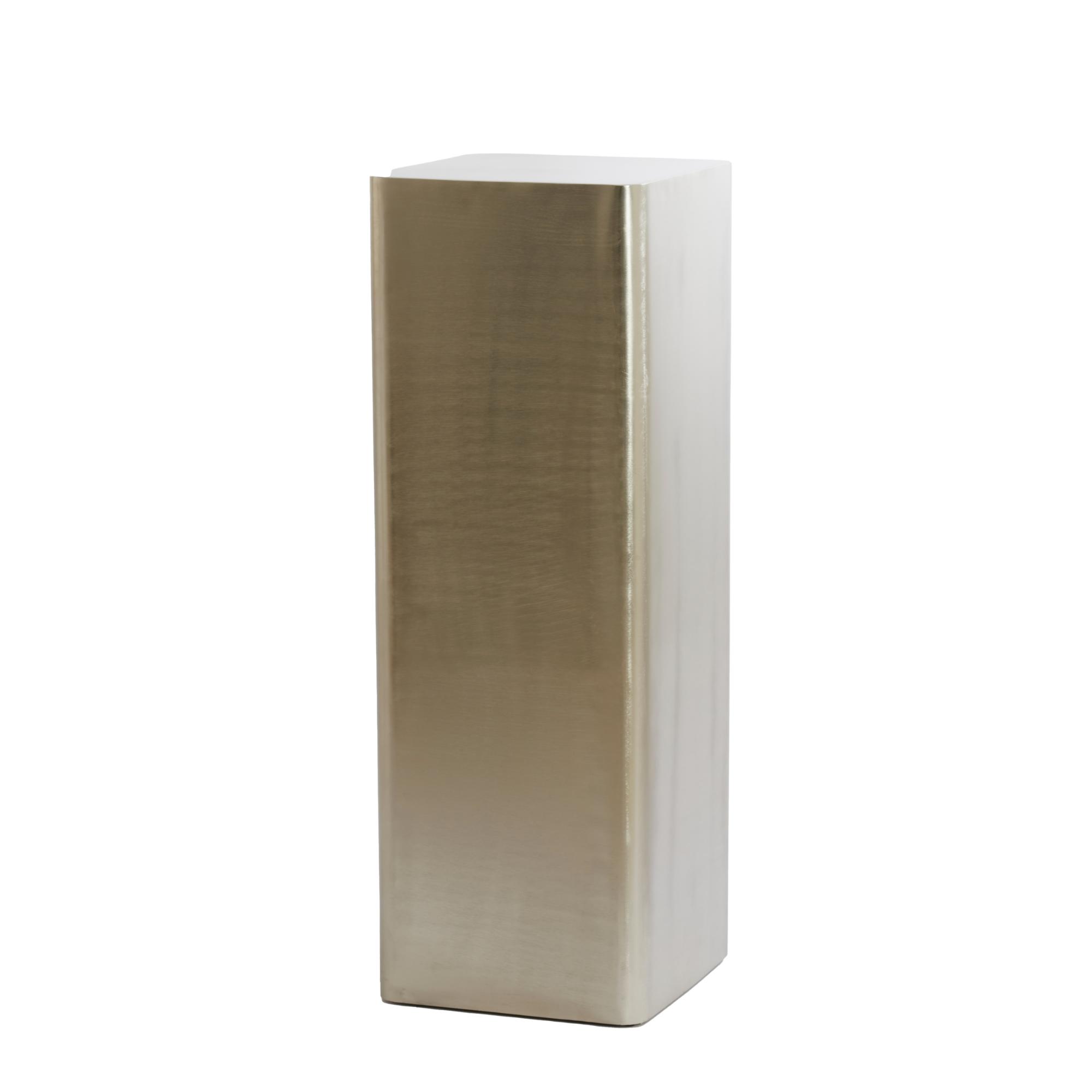 Light & Living zuil Alurio - zilver - 35.5x35.5x100cm