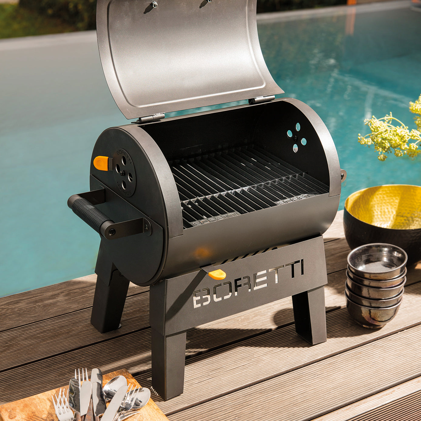 Boretti Terzo Barbecue Grillrooster