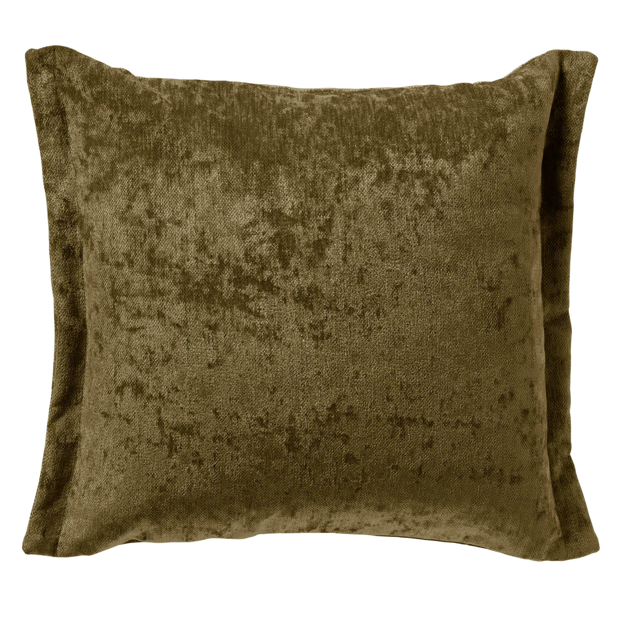 - Housse de coussin vert en polyester-45x45 cm uni