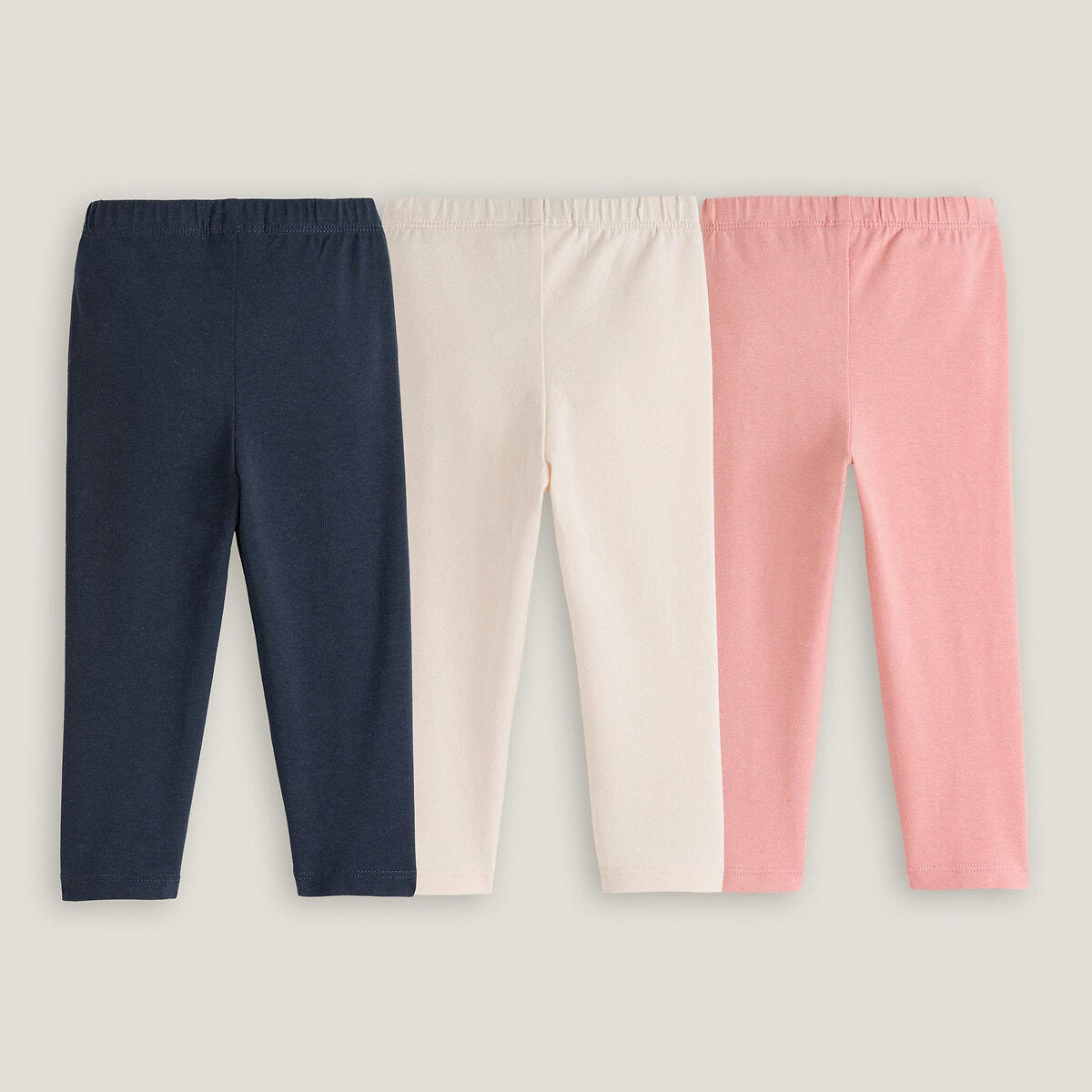Lot de 3 leggings unis