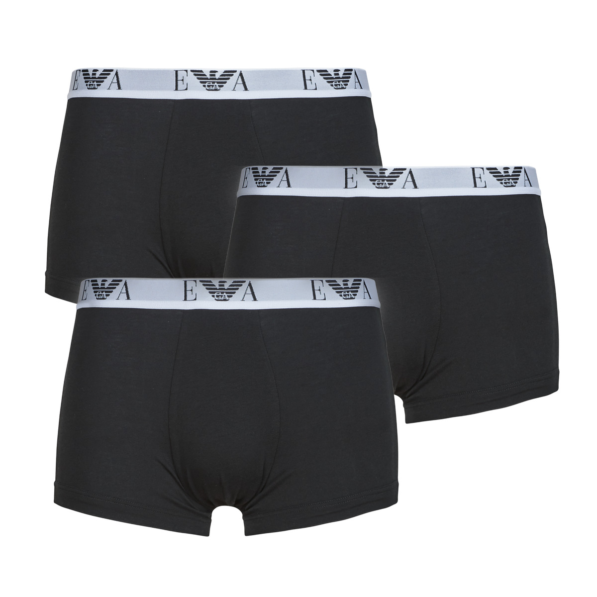 Emporio Armani - 3 PACK TRUNK AF14131 - Black
