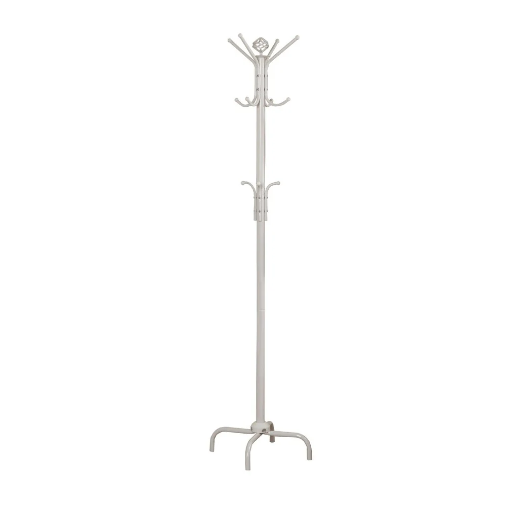 Coat Rack, Hall Tree, Free Standing, 12 Hooks, Entryway, 70 High, Bedroom, Metal, Contemporary, Modern