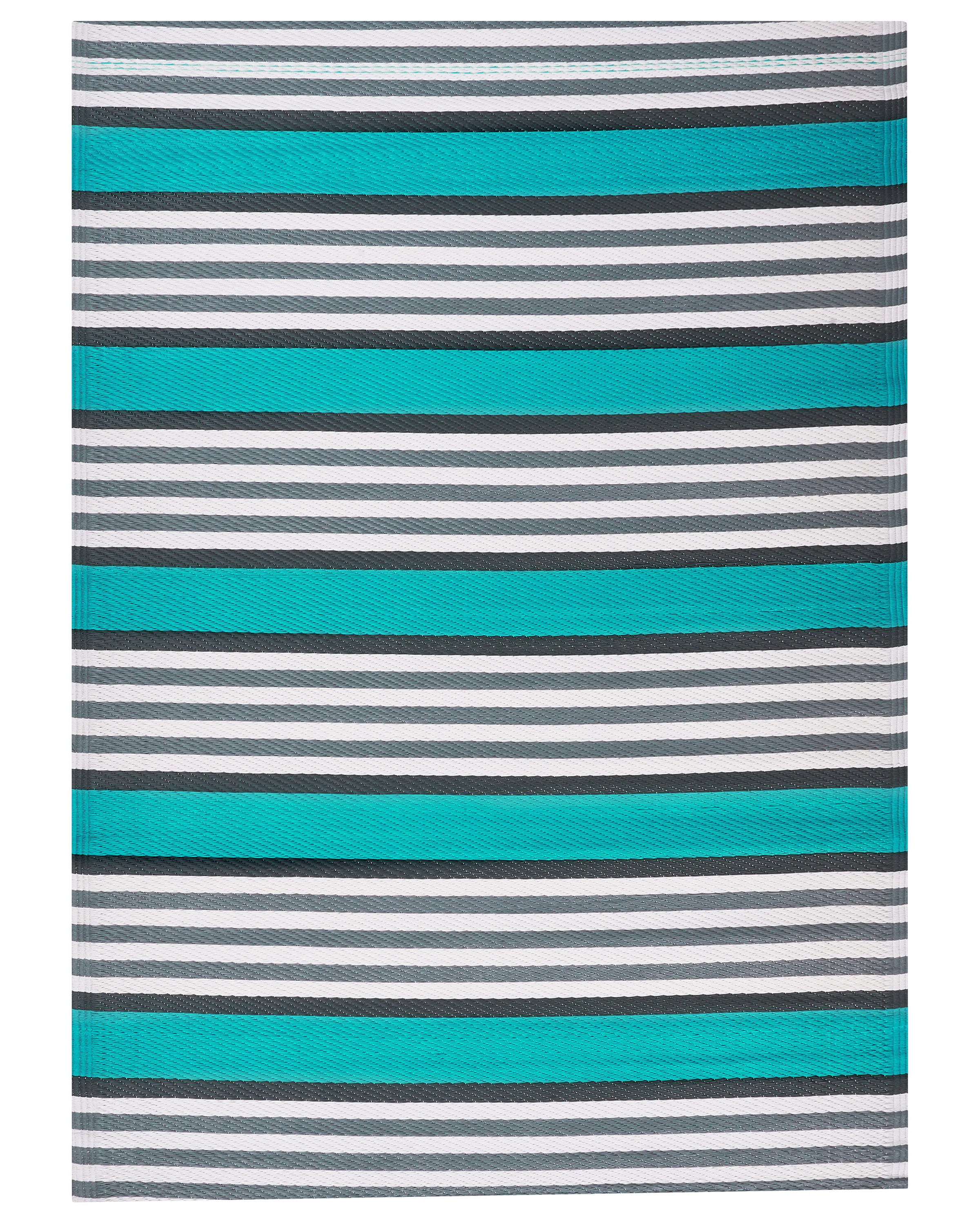 Outdoor Rug SAUGOR Turquoise 120 x 180 cm