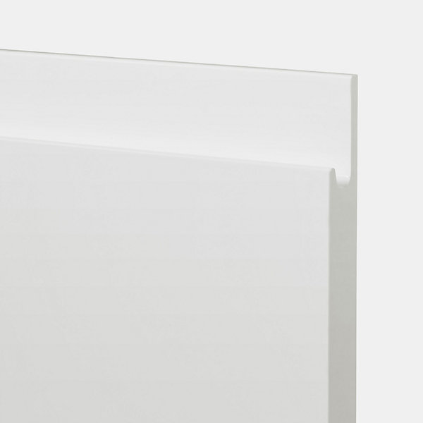 Façade de cuisine hotte / casserolier Garcinia blanc l. 40 cm GoodHome