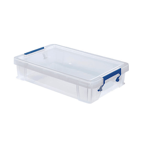 Boîte en plastique solide plate 5,5 litres