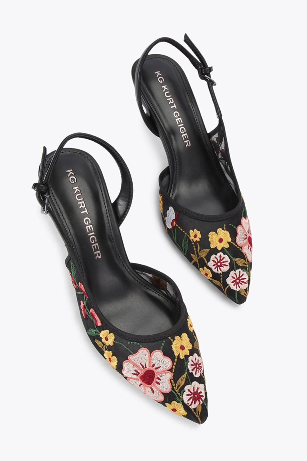KG Kurt Geiger Aria Low2' Fabric Heels