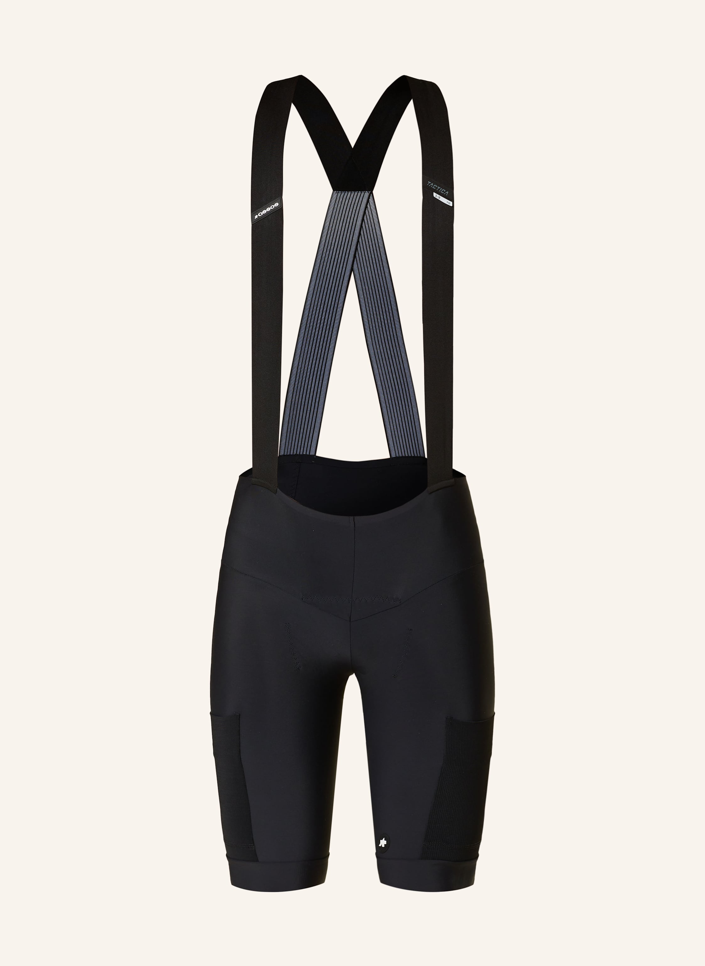 ASSOS Radhose TACTICA KIESKÄFER T5 mit Trägern und gepolstertem Einsatz
