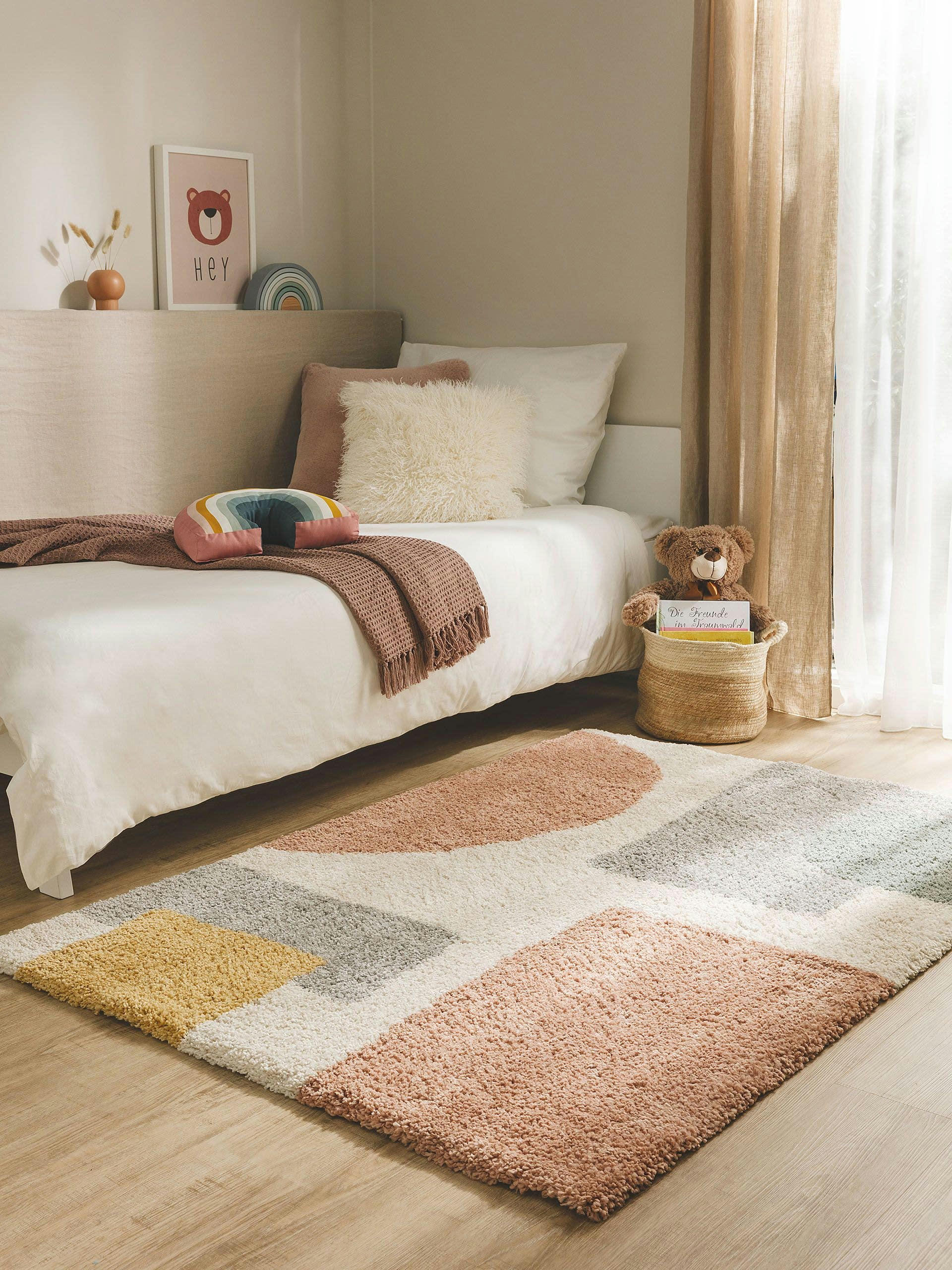 GOBI - Tapis enfant multicouleur 120x170