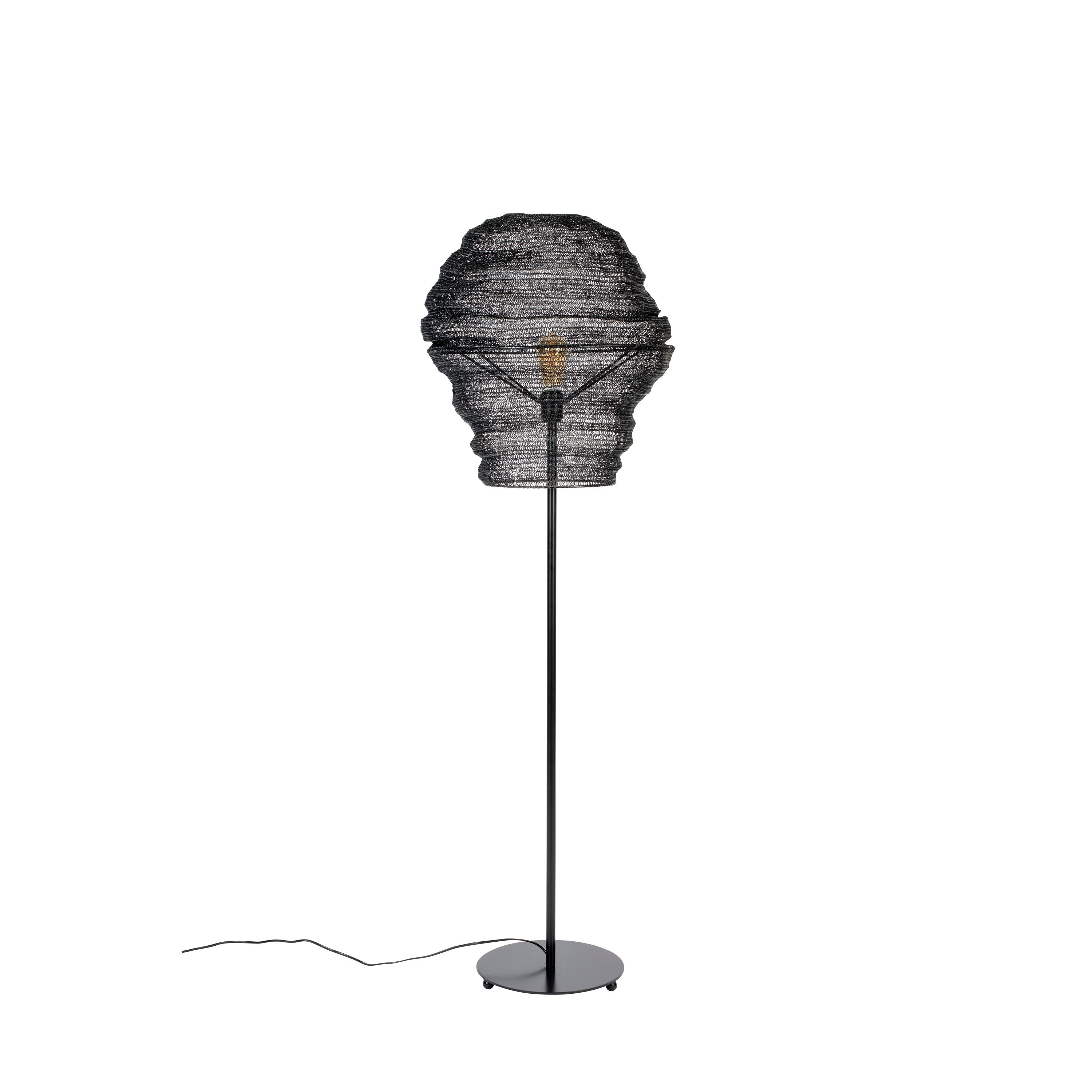 Housecraft Living Lena Vloerlamp/ Staande lamp Zwart