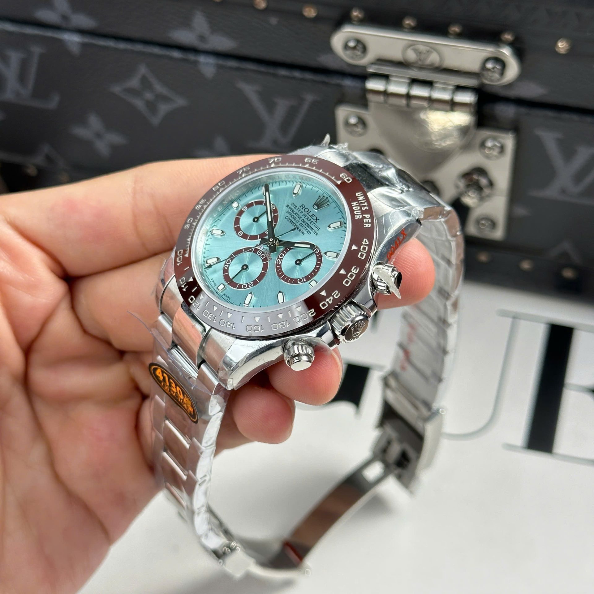 Rolex Daytona 116506 904L Steel Ice Blue Dial 40mm Oyster Super Clone
