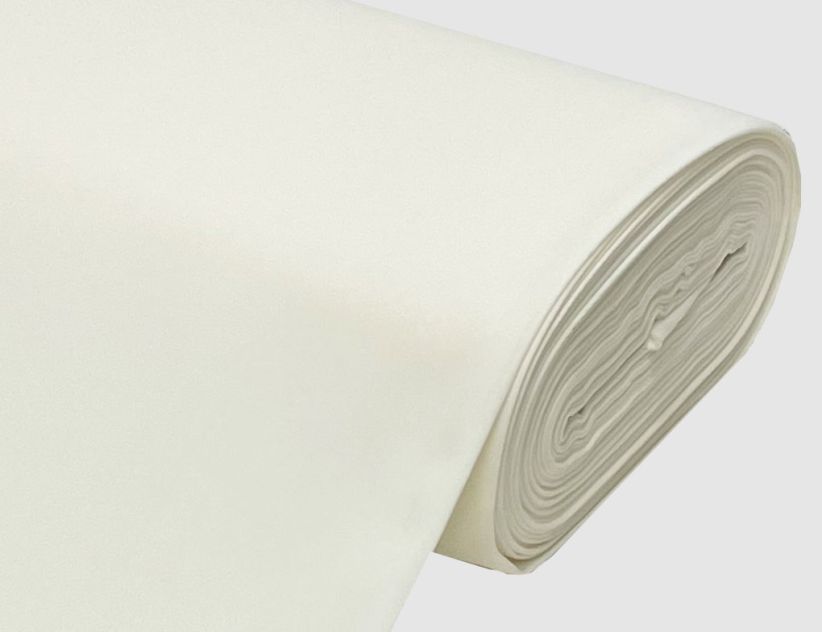 Dekostoff Satinette natur
