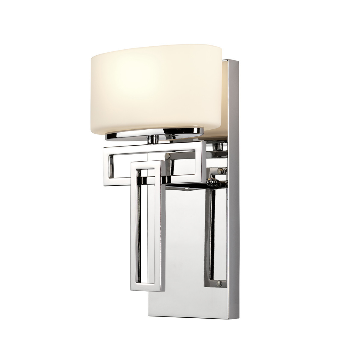 Kinkiet srebrny Lanza 1xG9x3W wym:30,5x18,4x12,7cm IP44 Hinkley