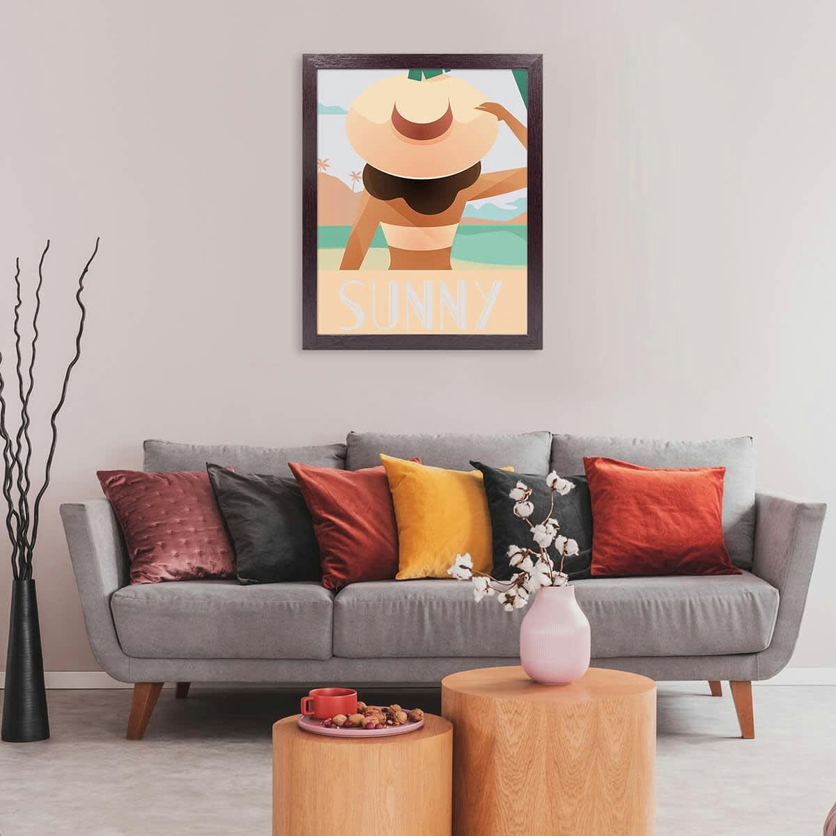 TUTTI FRUTTI - Cadre photo Tutti Frutti figue 40x50 cm bois reconstitué fsc