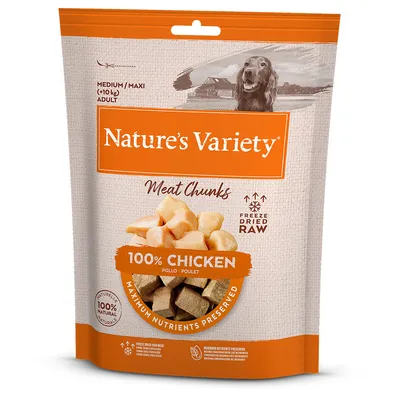 Nature's Variety Freeze-Dried Chunks for Dogs