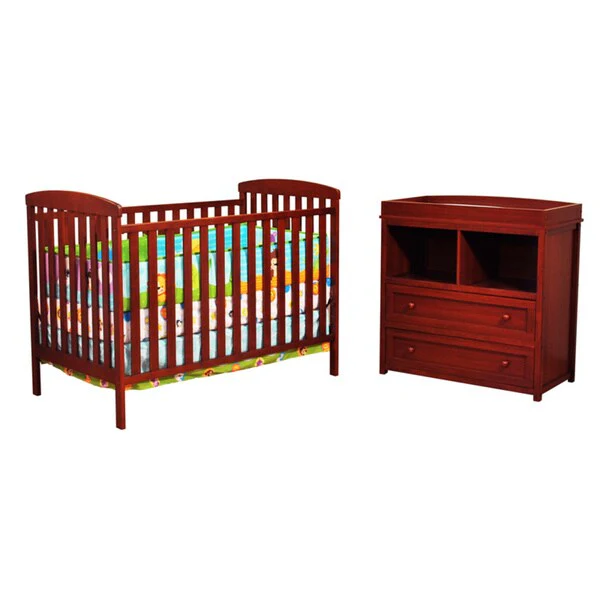 Mikaila Ariel Crib and Changer Set