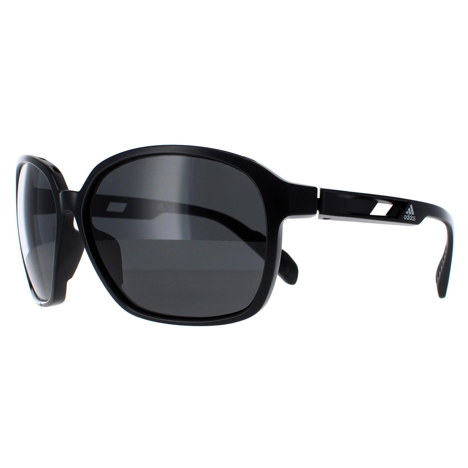 adidas Oval Shiny Black Contrast Grey SP0013