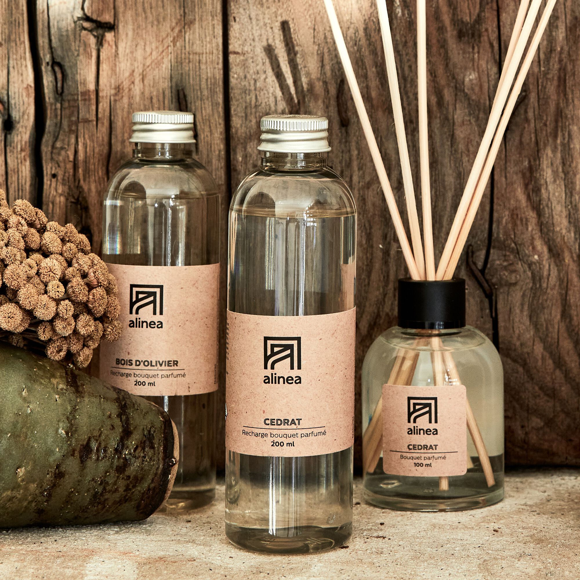 ESSENTIEL - Recharge pour diffuseur senteur Cedrat 200ml