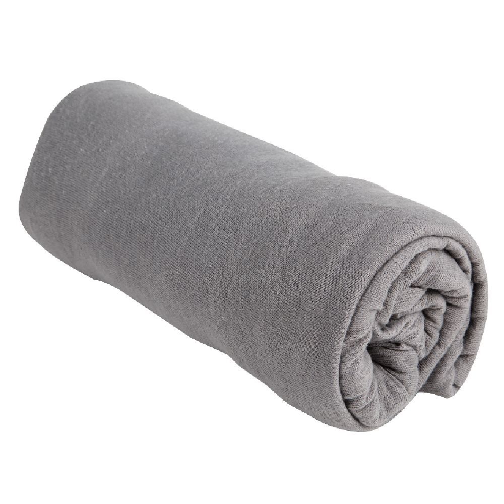 Drap housse blanc 1 personne 90x190cm
