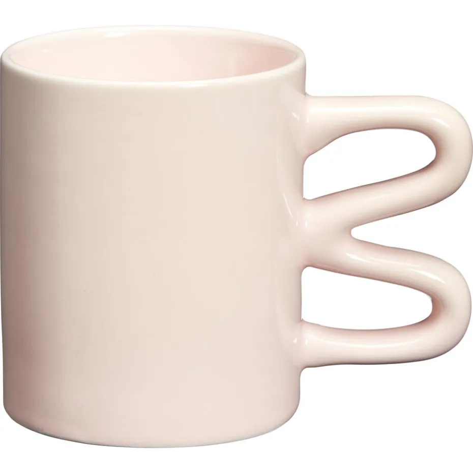 Kwantum Mokken | Mokken | Mok Met Oor Daniëlle  320ml Roze