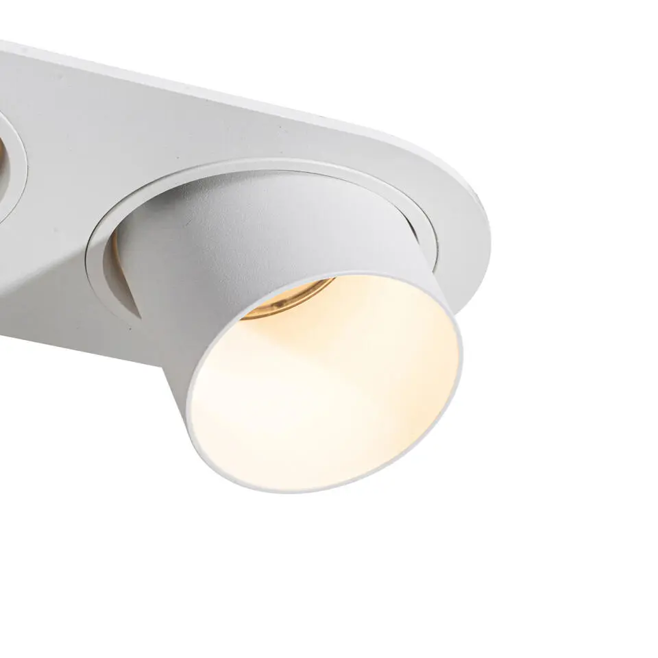 Qazqa inbouwspot installa wit gu10