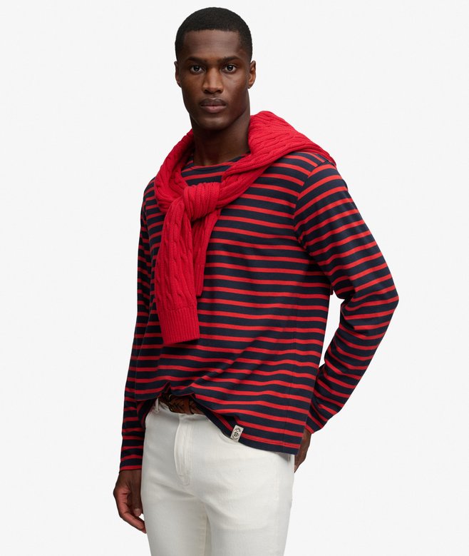 The Merchant Store - Stripe Long Sleeve Top