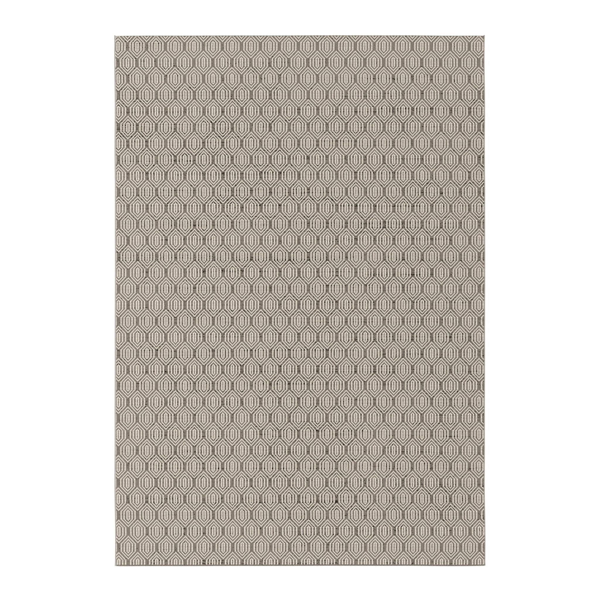 AFK Living vloerkleed Ella - voor binnen en buiten - kastanje - 120 x 170 cm