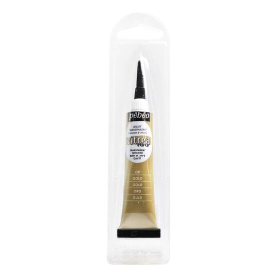 Pebeo Gold Vitrea 160 Outliner 20ml