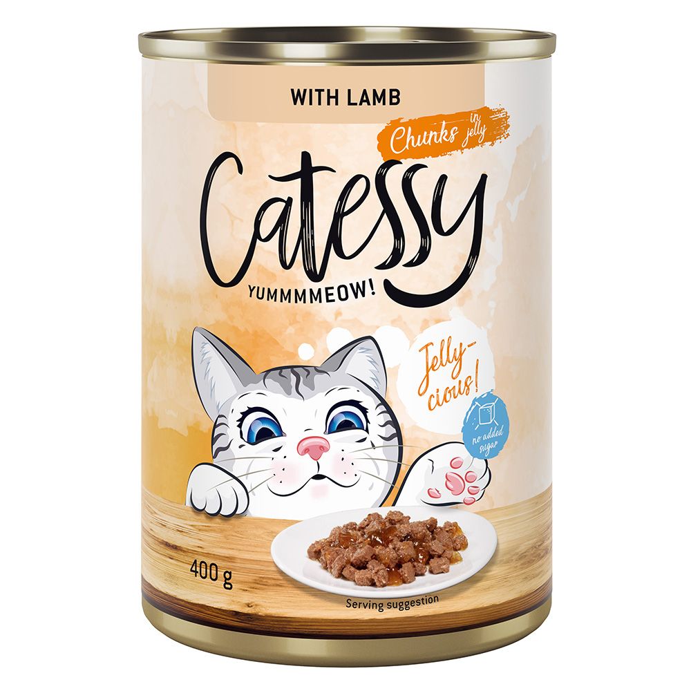 Catessy Chunks in Gravy or Jelly Saver Pack 24 x 400g