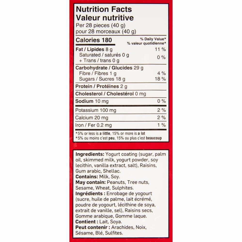 FRANK Yogurt Covered Rasins, 300-g