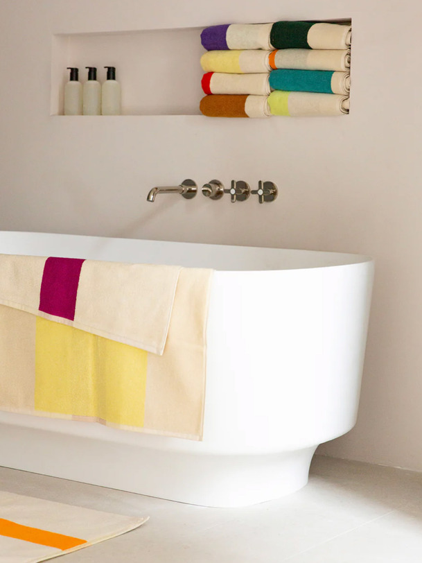 Serviette 70x140 - suite 702 jaune