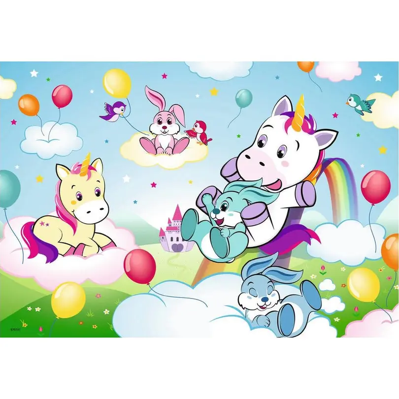 Puzzle 2er-Set Märchenhaftes Einhorn