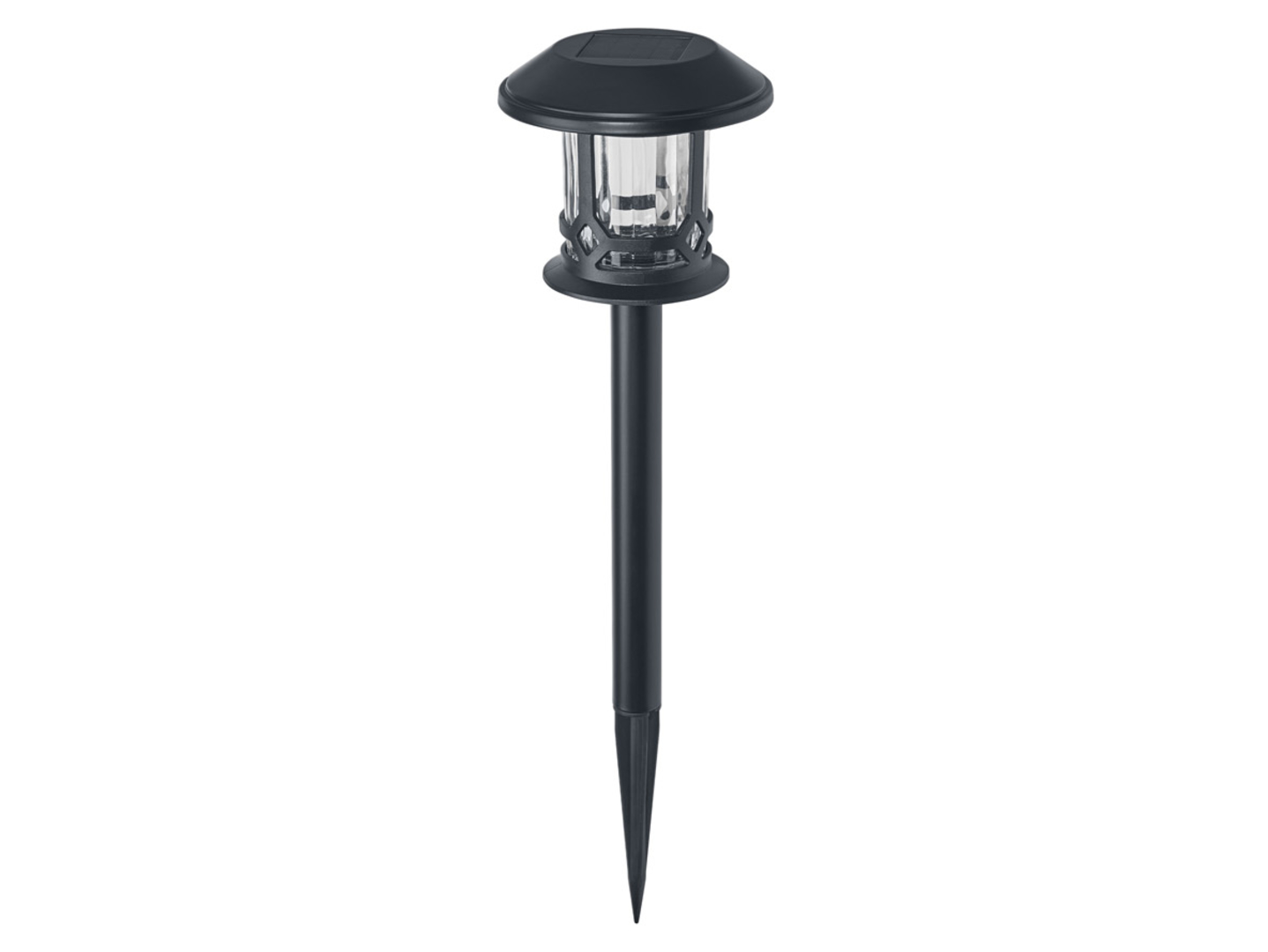 Lampa solarna Smart BT LED 56 cm z czujnikiem dnia i nocy czarna