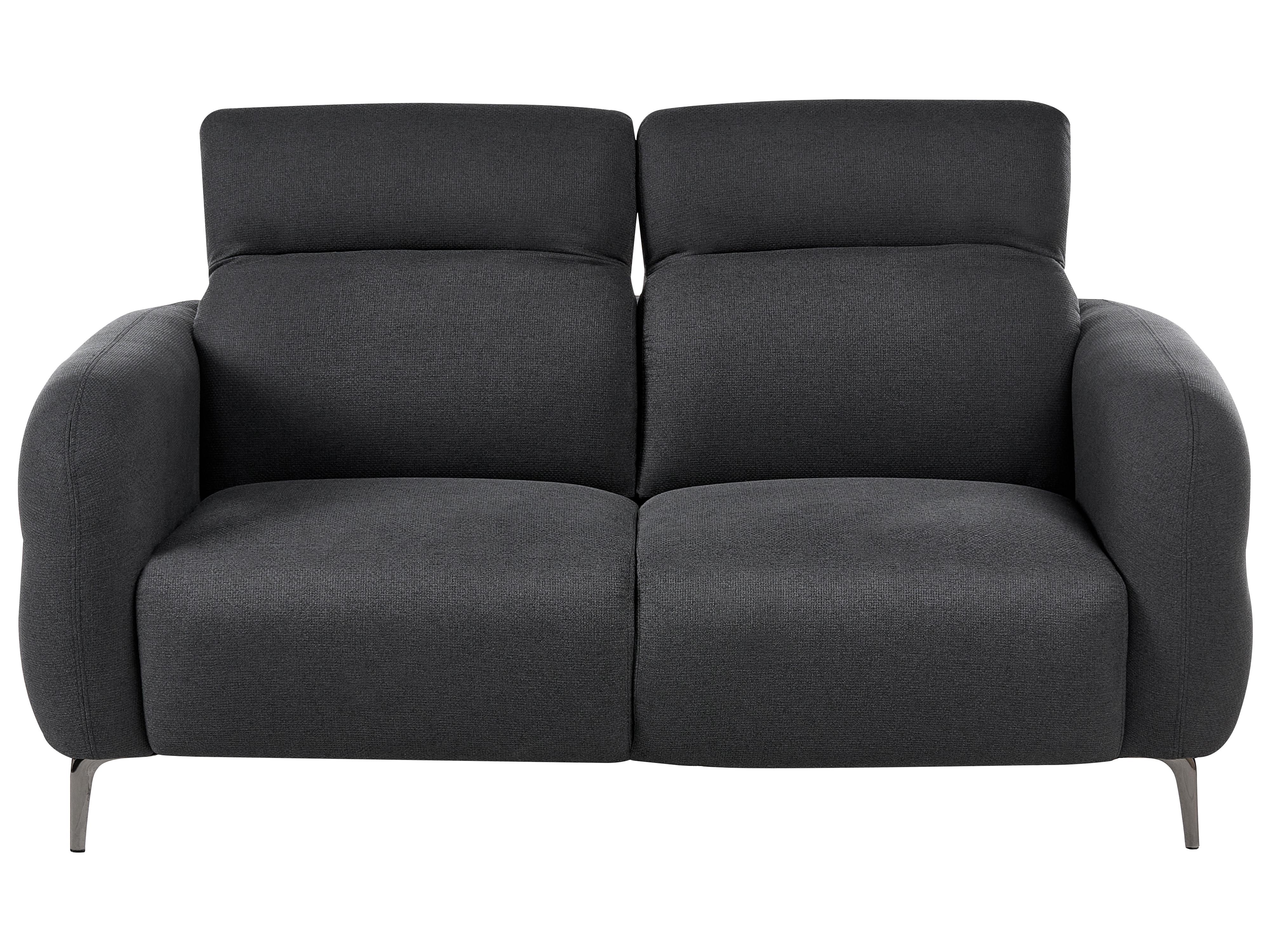 Sofa 2 Seater ARTUNA Fabric Black