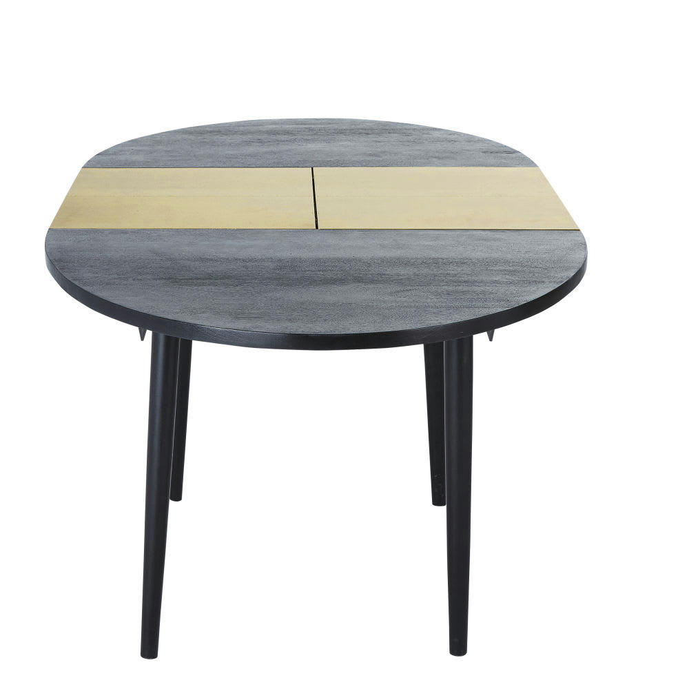 Jagger - Table à manger extensible ovale 6/8 personnes 140/200