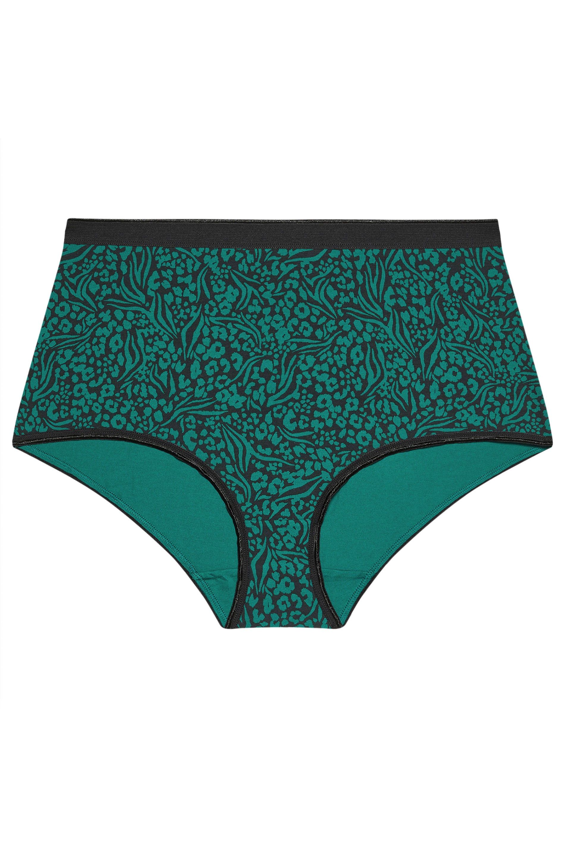 Yours 5 Pack Animal Print Full Briefs
