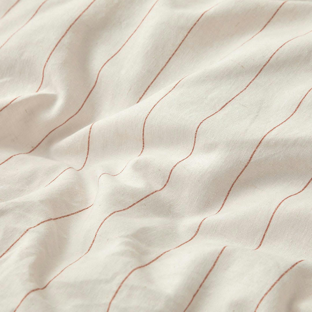 BIO MAHO - Housse de couette li/coton organic epice 155x220 cm