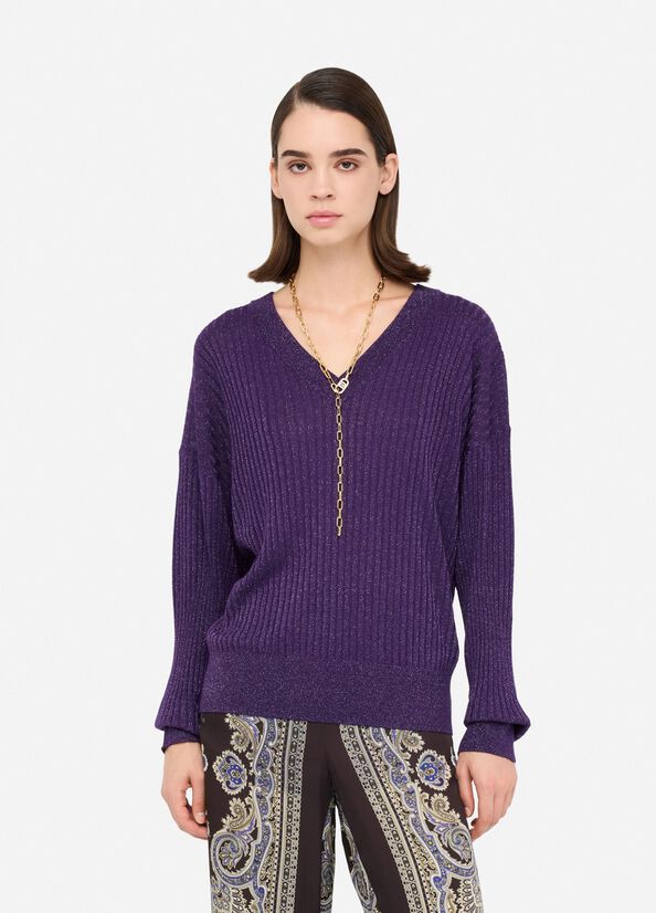 Maglia con scollo a V